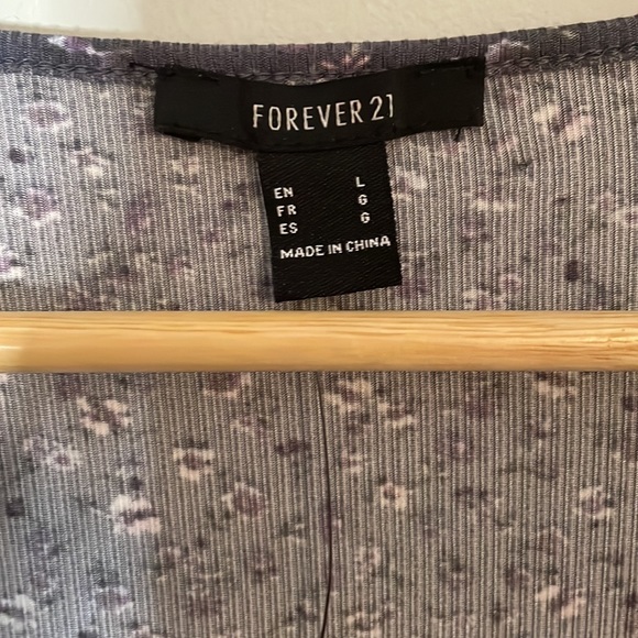 Floral Long Sleeve Babydoll Mini Dress New with Tag - Picture 7 of 11